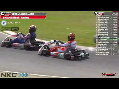 NKC Round 4 Whilton Mill Rotax 177 B-Final Race  (August 18, 2024)