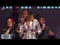 Leandria Johnson performs at DMX’s Funeral
