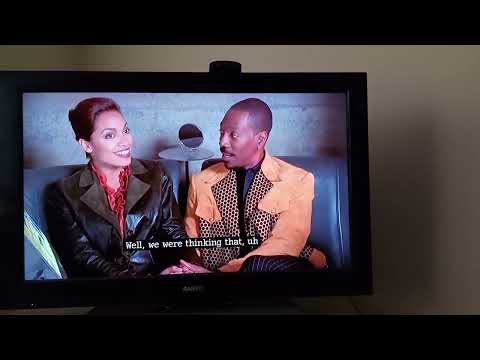 Eddie Murphy Pluto Nash Dina and Pluto meets Mona Zimmer and bodybuilding in the mirror