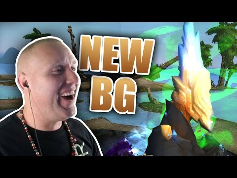FIGHT FOR AZERITE - Seething Shore NEW Battleground PvP Highlights - 7.3.5 PTR