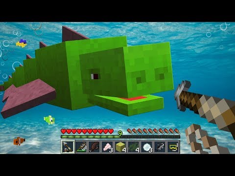 Minecraft INSANE OCEANS MOD | SWORDFISH, SEA SERPENTS, SEAHORSES & MORE!!