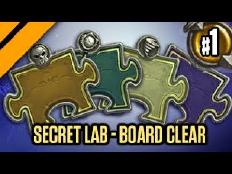 Hearthstone: The Boomsday Puzzle Lab - Board Clear Puzzles