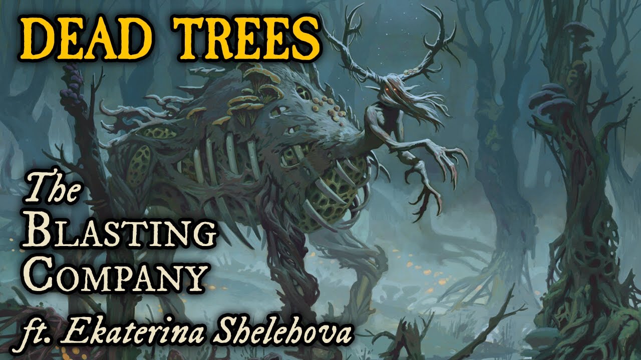 Dead Trees - The Blasting Company ft. Ekaterina Shelehova | Official Lyric Video | The Crooked Moon