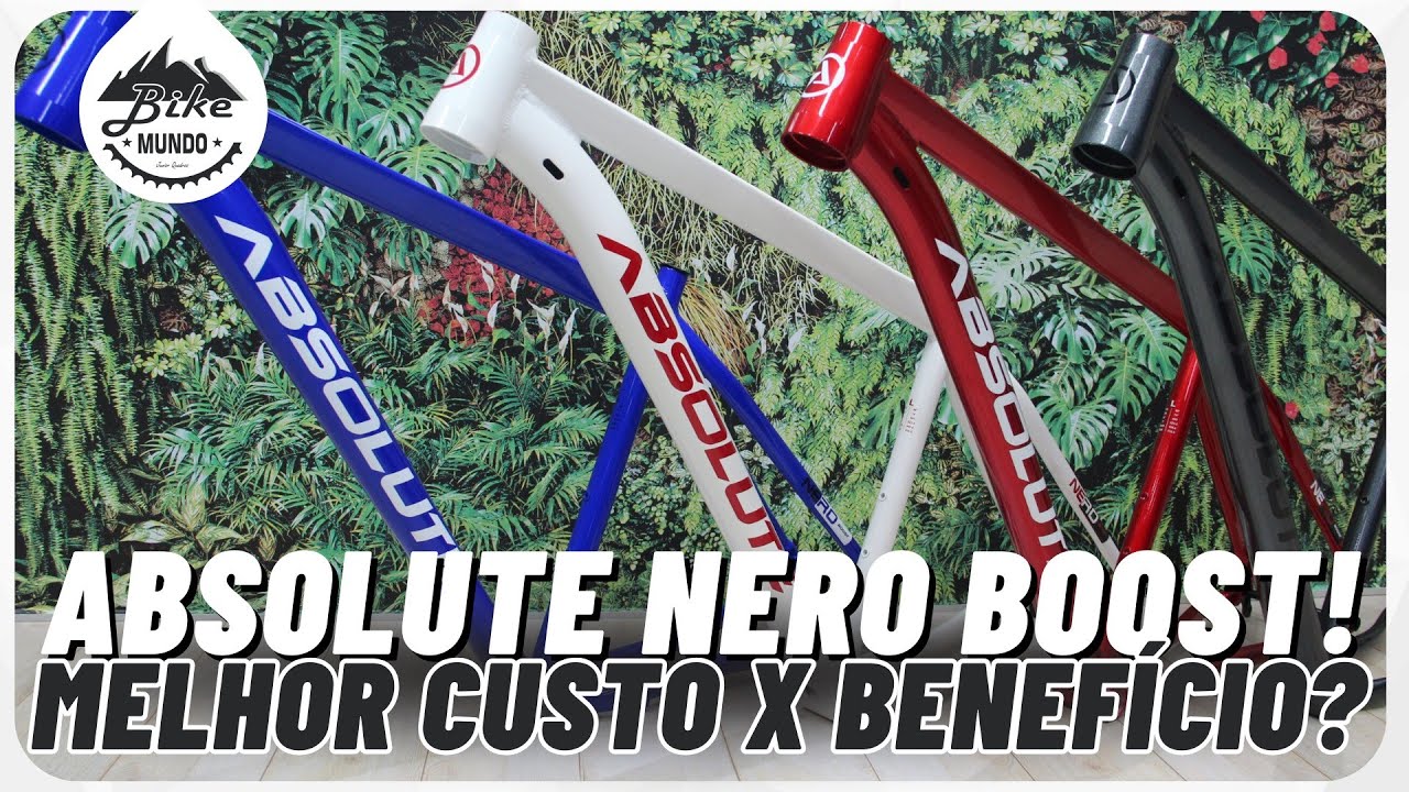 NOVO QUADRO ABSOLUTE NERO BOOST: MELHOR OPÇÃO DE TODAS? | BIKE MUNDO