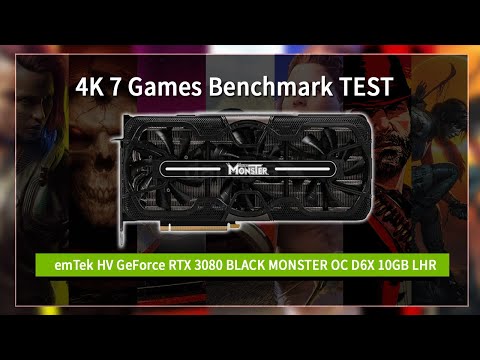 �̿��� HV ������ RTX 3080 BLACK MONSTER OC D6X 10GB LHR