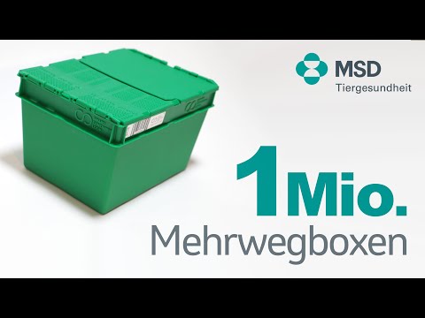 Umweltbewusster Versand: MSD liefert 1-Millionste Mehrwegbox aus