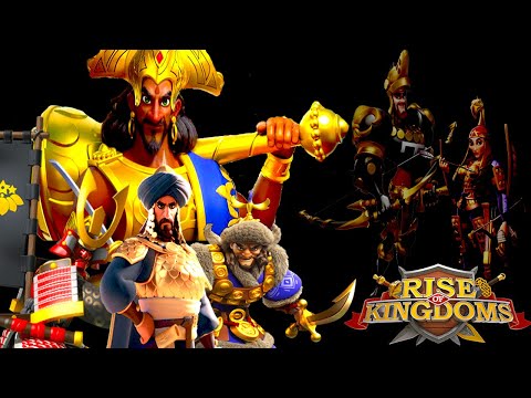 Edward & Tomyris VS Different Chandra Pairings - Rise of Kingdoms in 2021