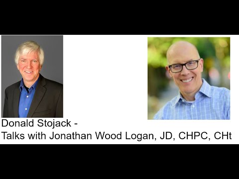 Donald Stojack talks with Jonathan Wood Logan