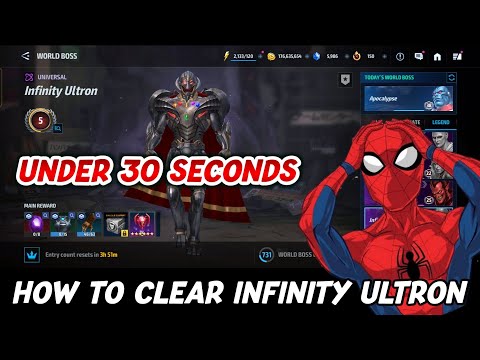 How To Clear Infinity Ultron In 30 Seconds | Marvel Future Fight - MFF HINDI INDIA