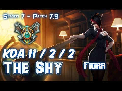 The Shy FIORA vs KT Mata GALIO Top - Patch 7.9 KR Ranked