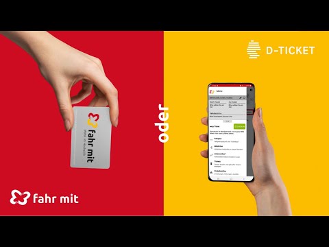 Deutschlandticket bei "fahr mit" - App oder Karte?