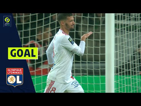 Goal Houssem AOUAR (42' - OL) AS SAINT-ÉTIENNE - OLYMPIQUE LYONNAIS (1-1) 21/22