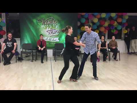 Tomasz Koniarz & Anna Horváth - 3rd place Advanced J&J - Westie Spring Thing 2019