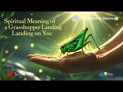 Spiritual Meaning of a Grasshopper Landing on You: Luck, Growth & Divine Messages