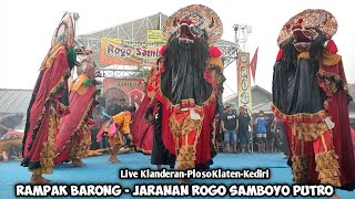 Download lagu Rampak Barong Jaranan ROGO SAMBOYO PUTRO Live Klanderan Plosoklaten Kediri mp3