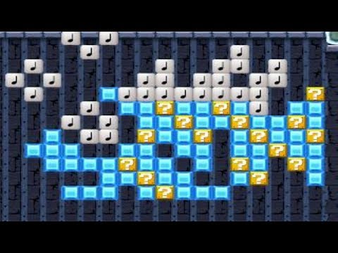 Coin swim/underwater shooting v2 by jeanbatman - SUPER MARIO MAKER - NO COMMENTARY 1bb