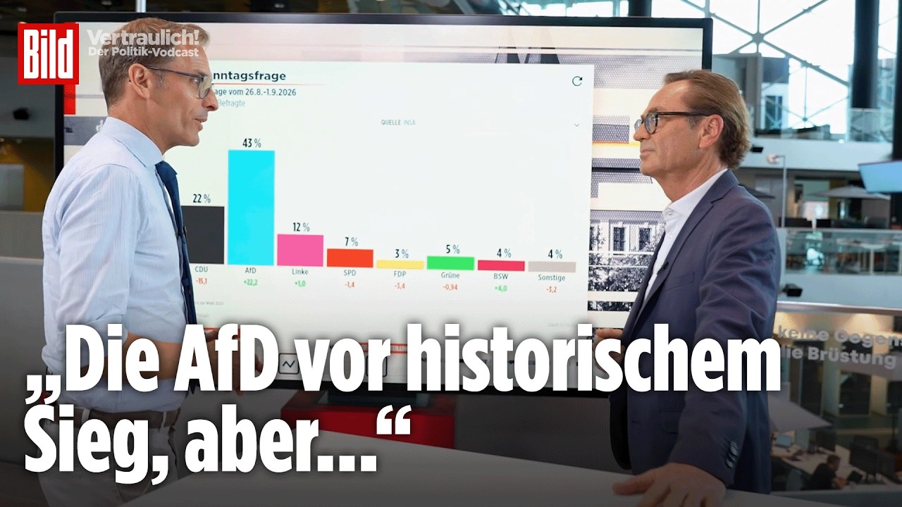 AfD vor historischen Sieg: Will Ulrich Siegmund in Sachsen-Anhalt überhaupt regieren? | Vertraulich