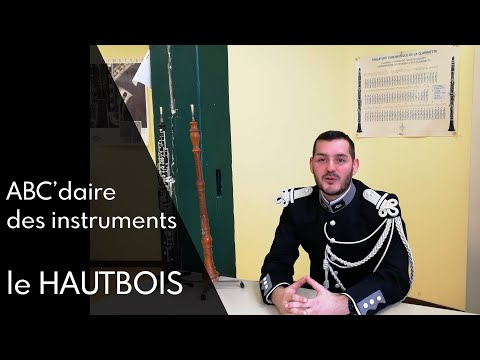 présentation d'instruments : le hautbois