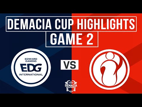 EDG vs IG Highlights Game 2 | Demacia Cup 2025 | EDward Gaming vs Invictus Gaming