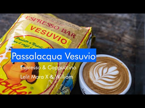 Passalacqua Vesuvio auf einer Lelit Mara X (Espresso &Cappuccino)