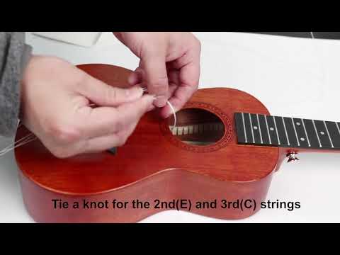 How to replace your ukulele strings