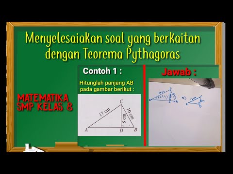 Soal Cerita Teorema Pythagoras Smp Kelas 8