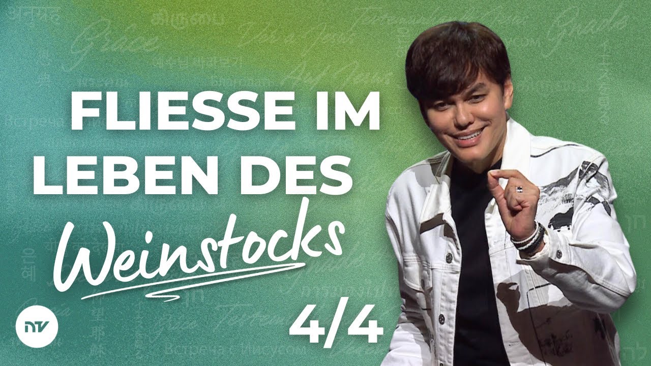 maxresdefault image Fließe im Leben des Weinstocks 4/4 I Joseph Prince I New Creation TV Deutsch