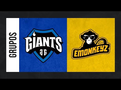 Giants Only The Brave vs. eMonkeyz - Grupo A - ESL Masters Madrid 2017