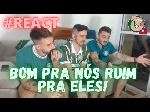 #REACT - São Paulo 1 x 1 PALMEIRAS - TIRAMOS O TITULO DELES!