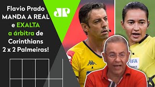‘Isso tem que ser dito’: Flavio Prado expulsão de Rodinei e fala tudo após Corinthians x Palmeiras
