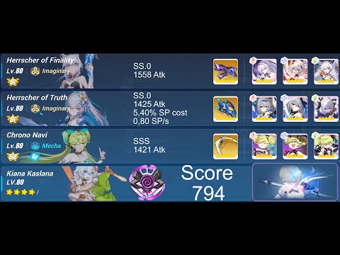 HI3 Nirvana 490D - Argent Knight (Ignite) [794pts] - SS0 HoFi HoTr - Honkai Impact 3rd