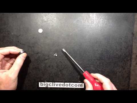 How to magnetise and demagnetise a screwdriver.