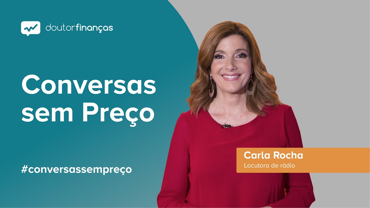 Imagem de um ecrã onde se vê o programa Conversas sem Preço com a entrevista a Carla Rocha sobre rádio