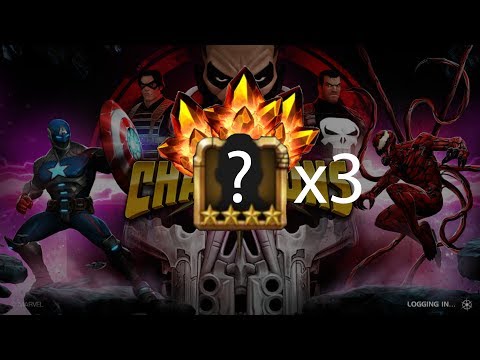 Luckiest 400+ Marvel Contest of Champions Crystal Opening Ever 3x4*
