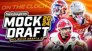 Marvin Harrison Jr. Falls to Giants in Two-Round NFL Mock Draft, Arizona Trades Back? | FantasyPros