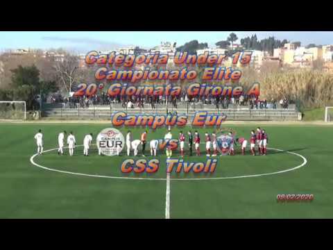 Under 15 Elite 2019/202 20° Giornata Campus Eur vs CSS Tivoli highlights 4k