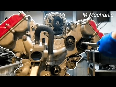 Ferrari 458 Engine Rebuild | Full Build Timelapse.