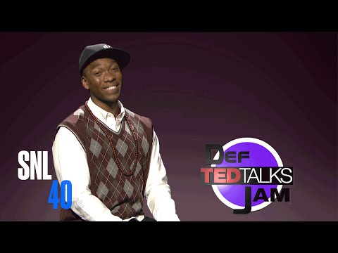 Cut For Time: Def TED Talks - Saturday Night Live
