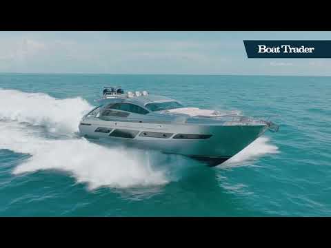 2023 Pershing 9x Yacht Walkthrough Boat Review