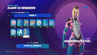 How to Unlock Adira (Infiltrator Style) in Fortnite | Battle Pass Rewards Page 4