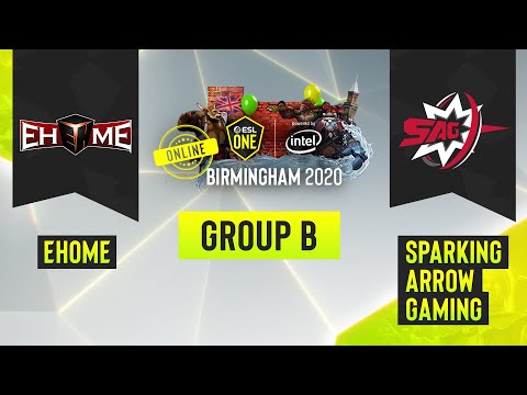 Dota2 - EHOME vs. Sparking Arrow Gaming - Game 1 - ESL One Birmingham 2020 - Group B - CN