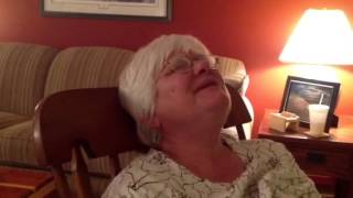 Grandma sings after rollover