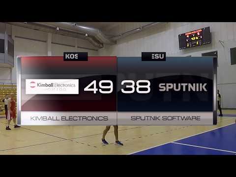Kimball Electronics vs Sputnik Software - XIV kolejka - II Liga Poznań - Koszykarska Liga Biznesu