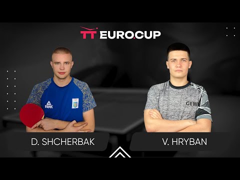 12:00 Denys Shcherbak - Vadym Hryban 14.03.2024 TT Euro.Cup Ukraine Star. TABLE 4