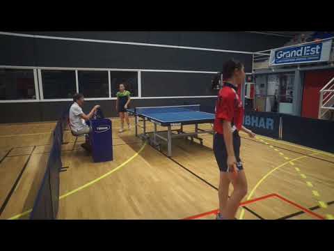 MATIUNINA Veronika(UKRAINE)-TAN Emily(USA)eurominichamps2018