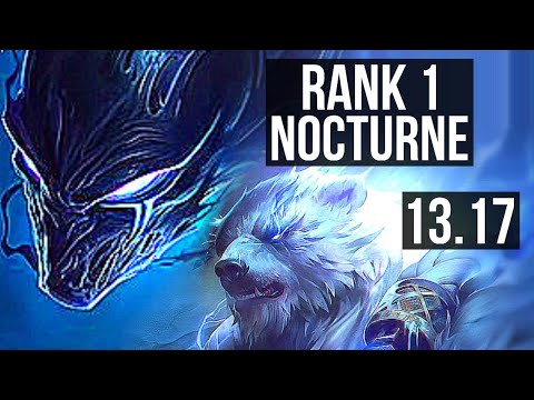 NOCTURNE vs VOLIBEAR (TOP) | Rank 1 Nocturne, 6 solo kills, Rank 19 | JP Challenger | 13.17
