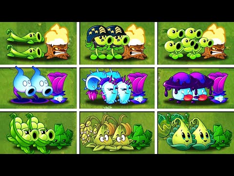Random 16 Pair Plants & Support Battlez - Who Will Win? - PvZ 2 Team Plant vs Team Plant