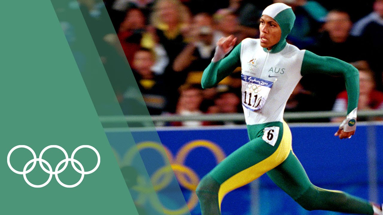 Was Cathy Freeman the first Aboriginal to compete at the Olympics?