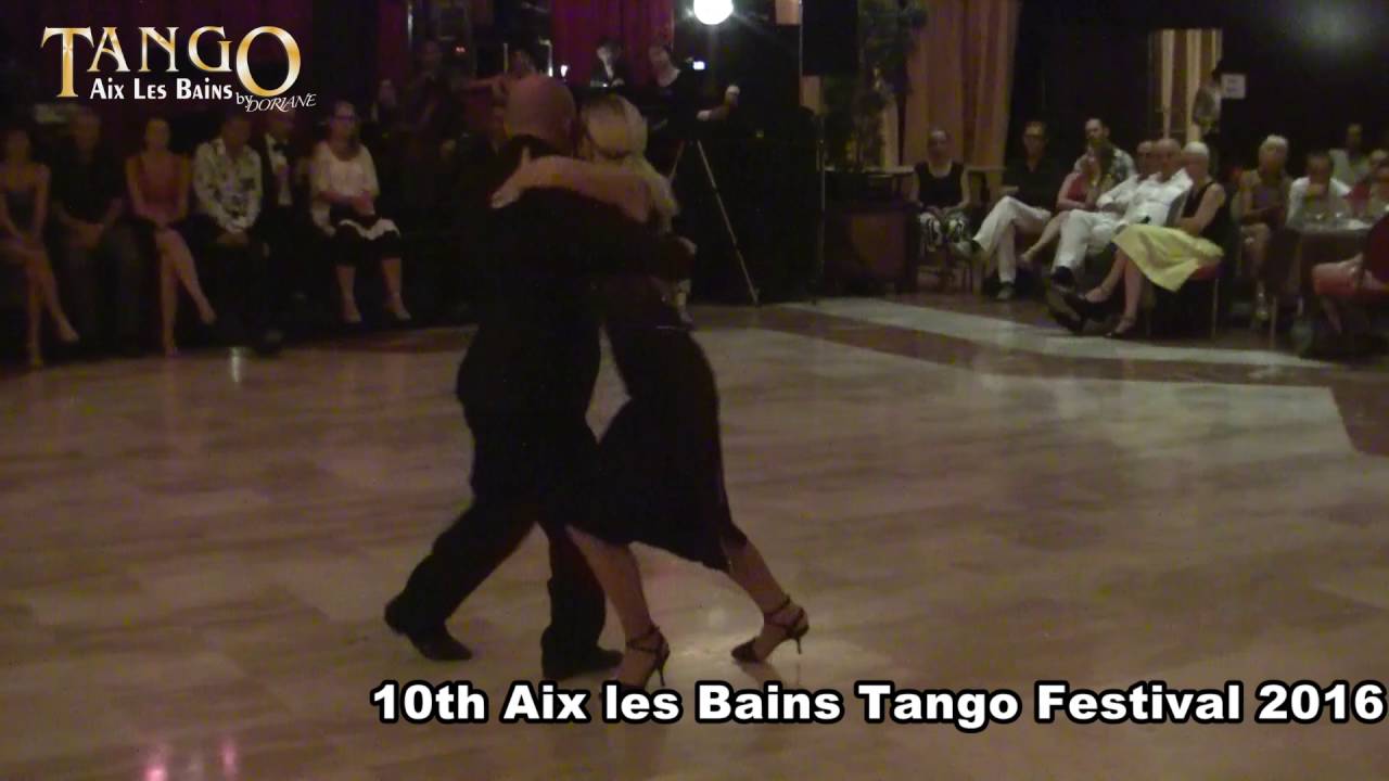 Céline Ruiz y Alberto Colombo -10th Aix Les Bains Tango Festival