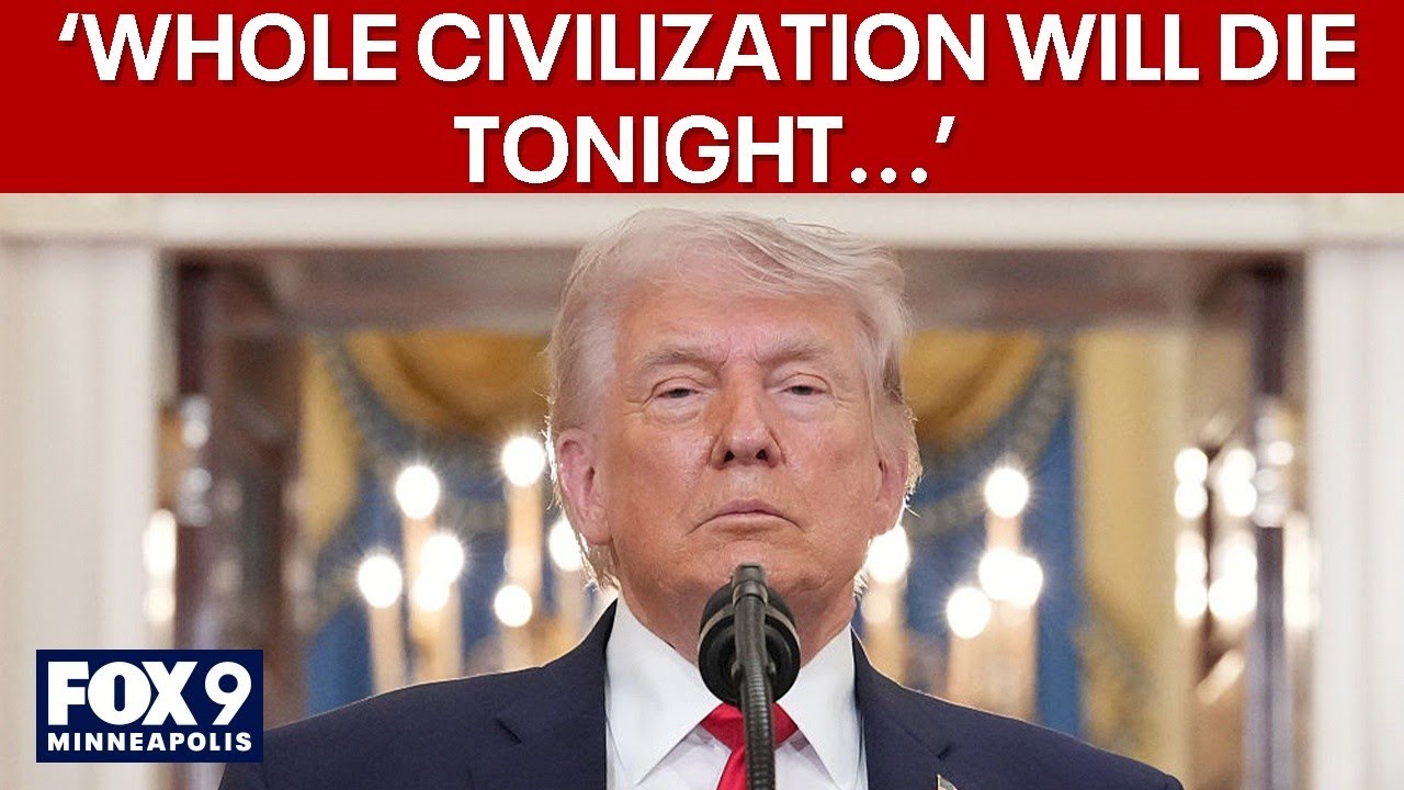 Trump warns Iran: ‘A whole civilization will die tonight’ as deadline nears